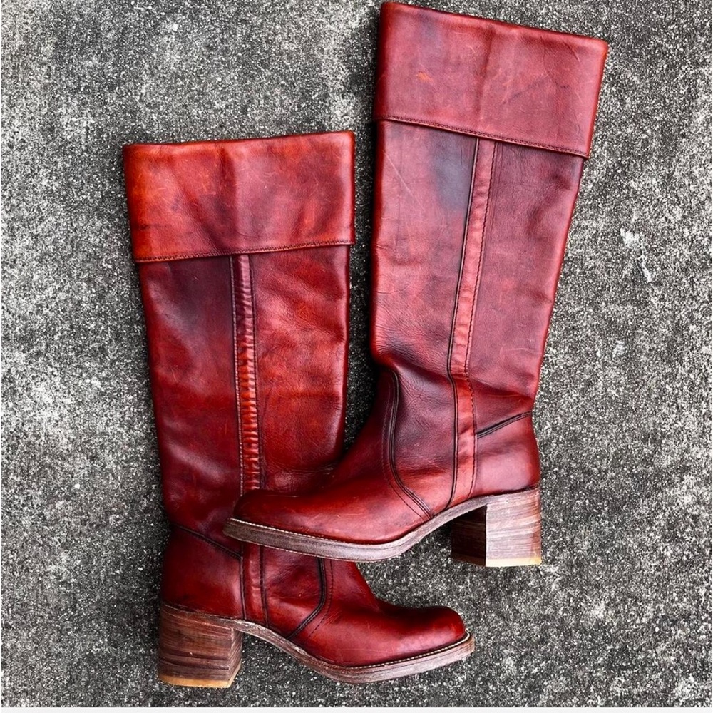 Vintage Frye Campus Boots